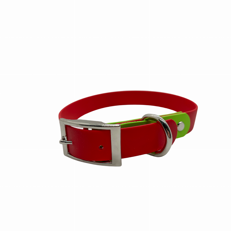 Holiday Biothane Buckle Dog Collar - Small/Medium 12-14 inches Holiday