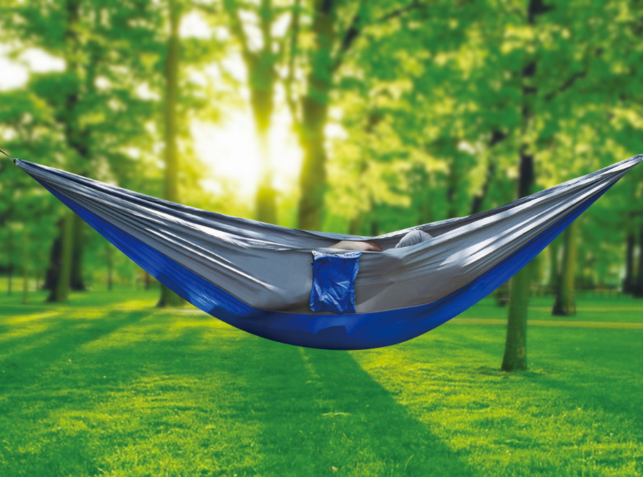 Portable Camping Hammock with Carry Pouch