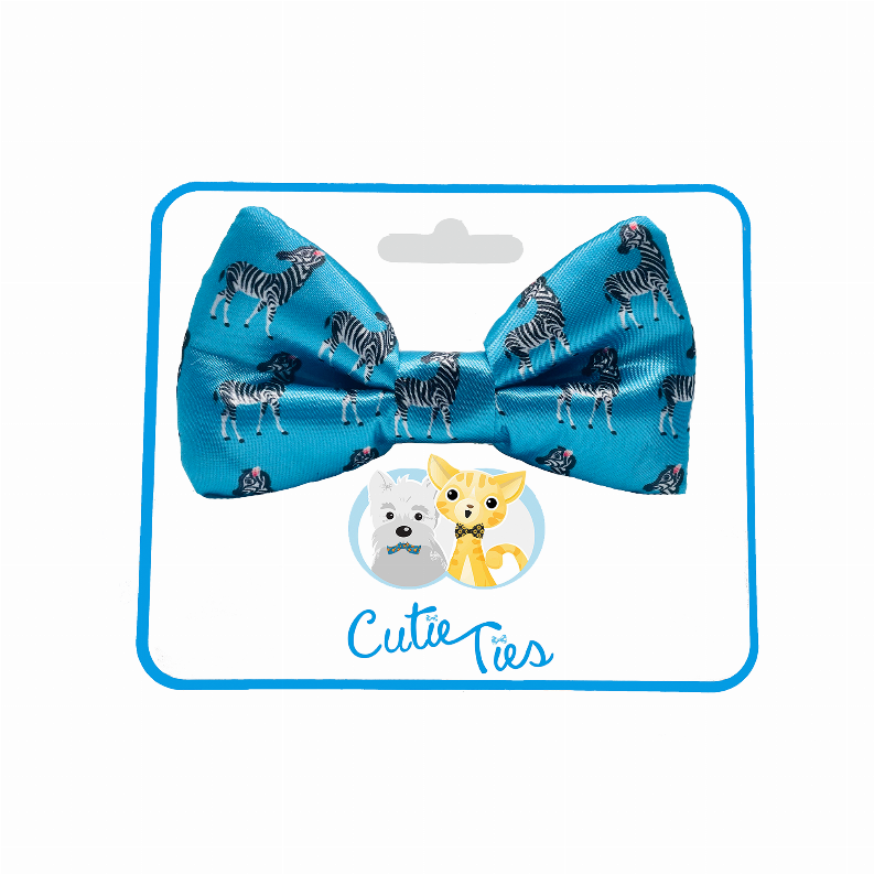 Cutie Ties Dog Bow Tie - One Size Blue