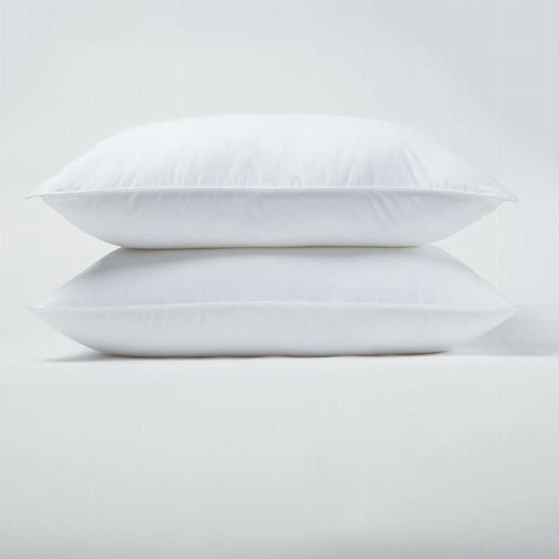 Down Alternative Pillow - Twin Pack - StandardWhiteFirm