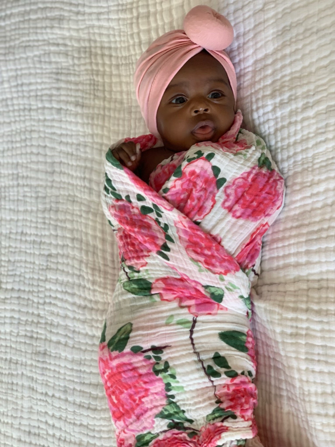 Live Life in Full Bloom Swaddle