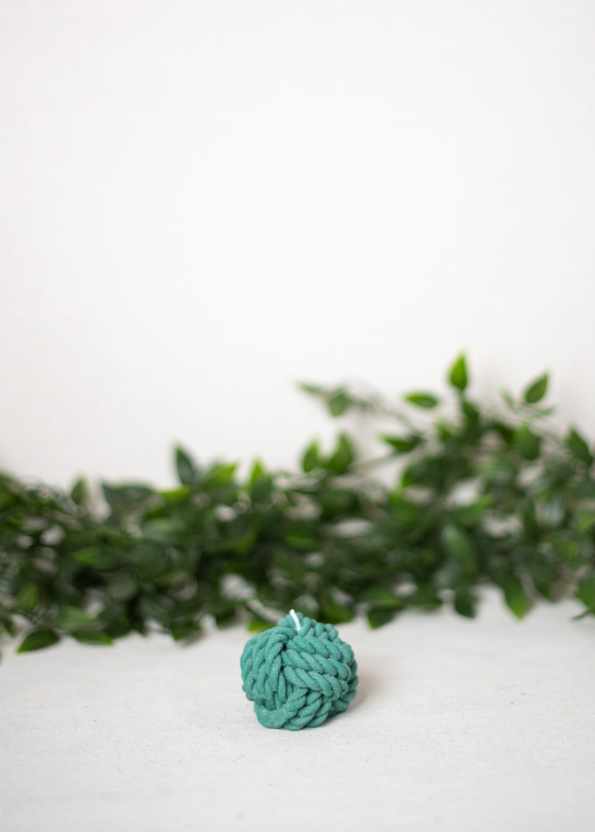 Yarn Ball Candle Collection - Paris Blue (HomeTown)