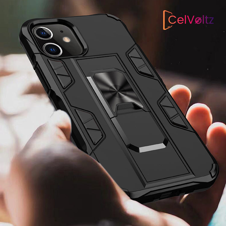 Celvoltz Kickstand Shockproof Case For IPhone - iPhone 13 Pro Max