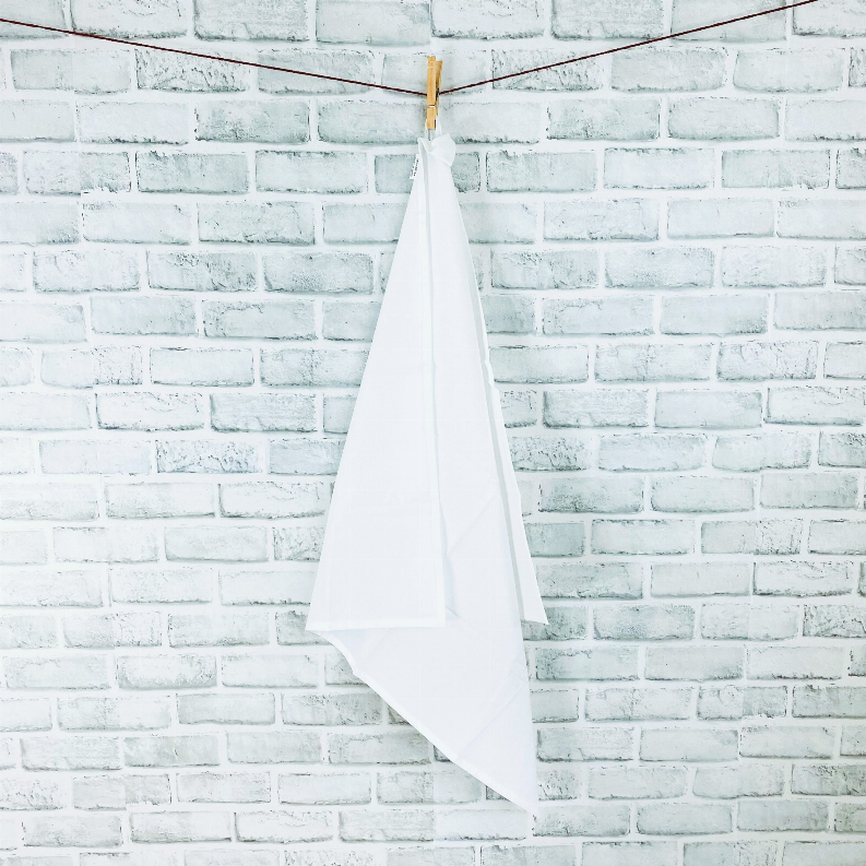 Deluxe Bright White Flour Sack Towel by Craft Basics