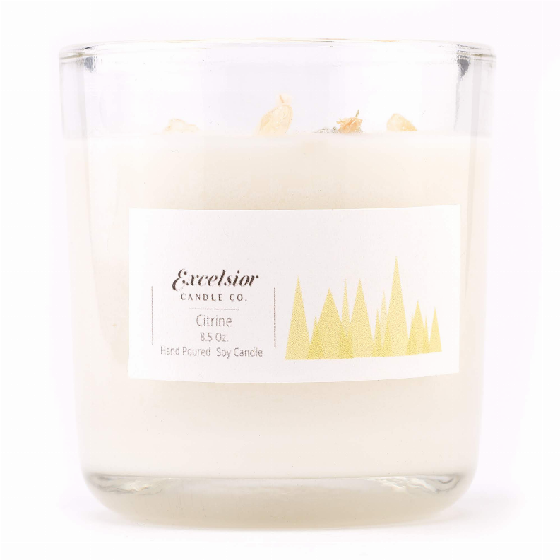 Excelsior Candle Soy Candle - 8 oz. tinCitrine