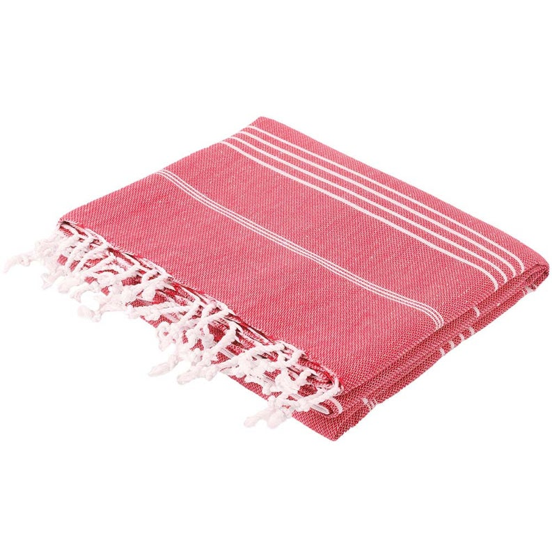 Turkish Towel - RedMonaco