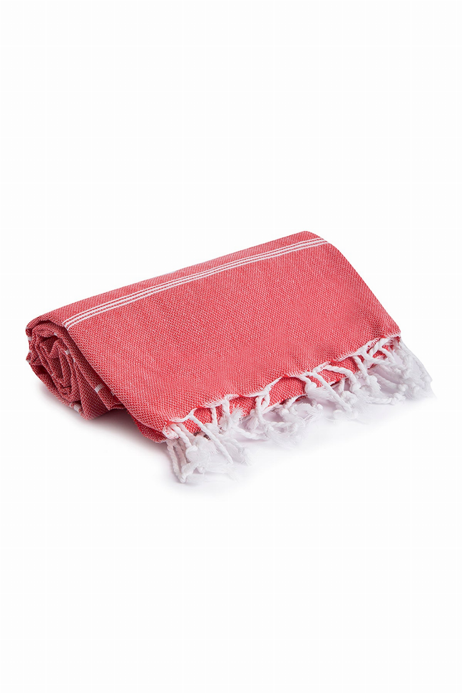 Turkish Towel - RedMonaco