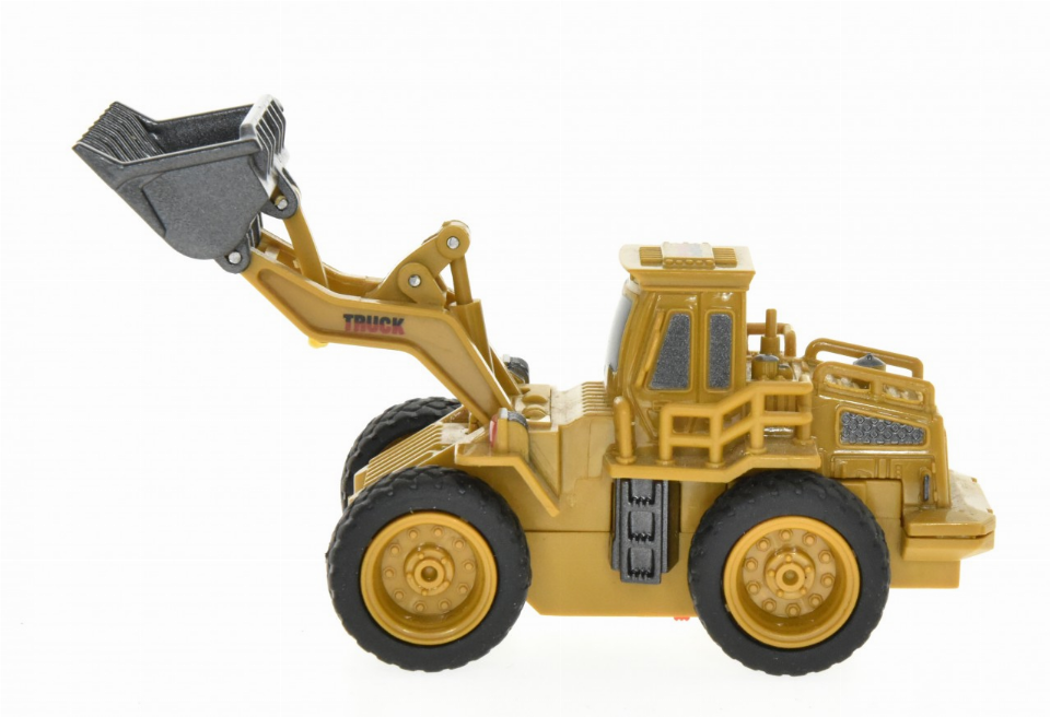 1:64 scale RC construction series - Yellow micro front loader