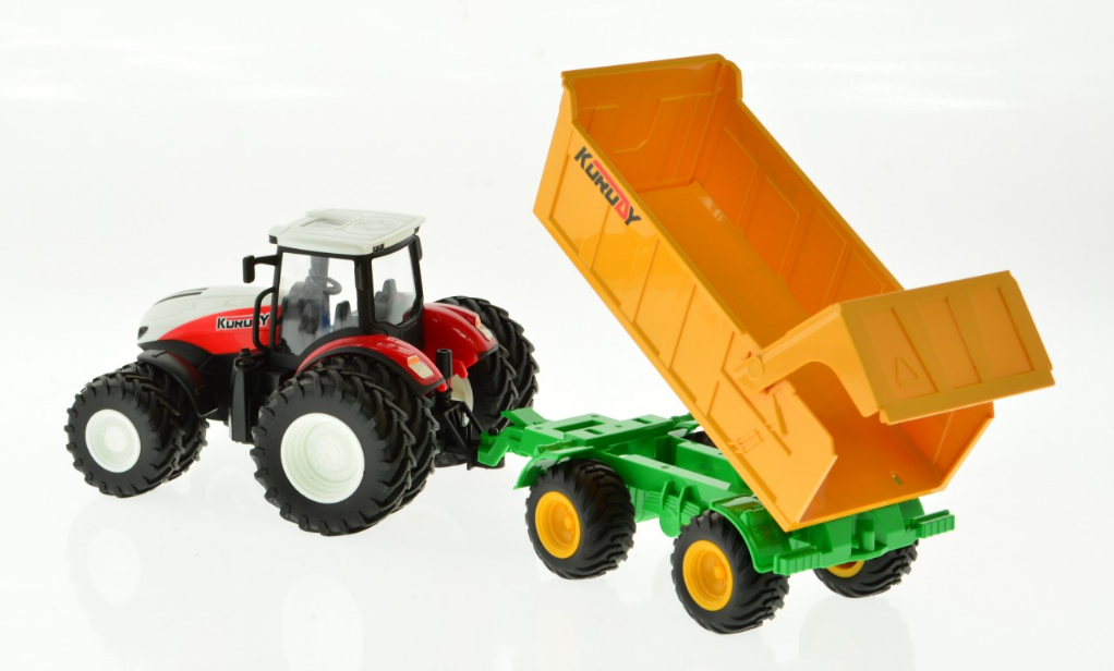 RC Farm Tractor - 8 Wheels