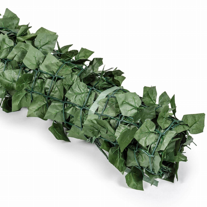 Artificial Green Silk Ivy Privacy Fence Roll 94" x 39"