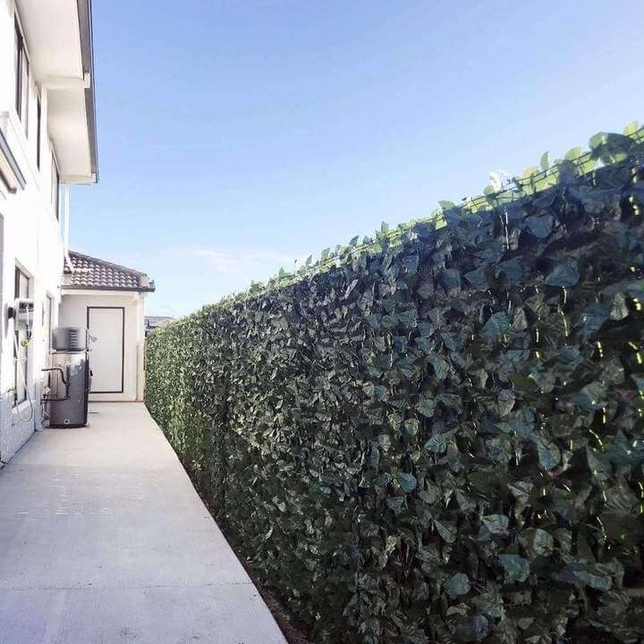 Artificial Green Silk Ivy Privacy Fence Roll 94" x 39"