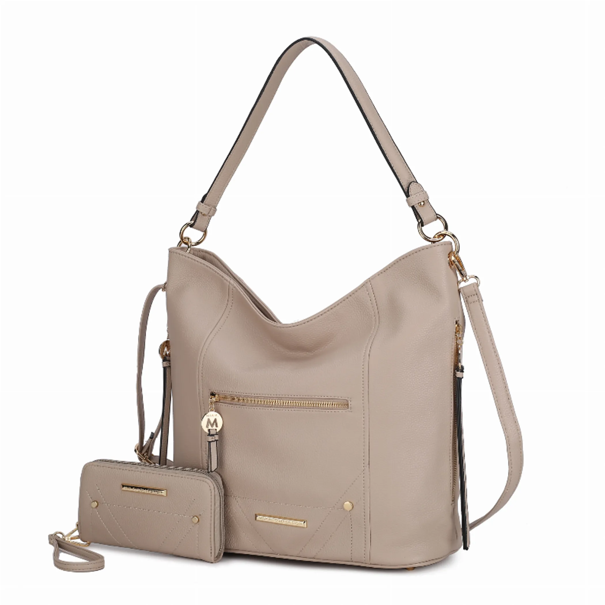 Dropship MKF Collection Cassia Medium Satchel Bag Vegan Leather