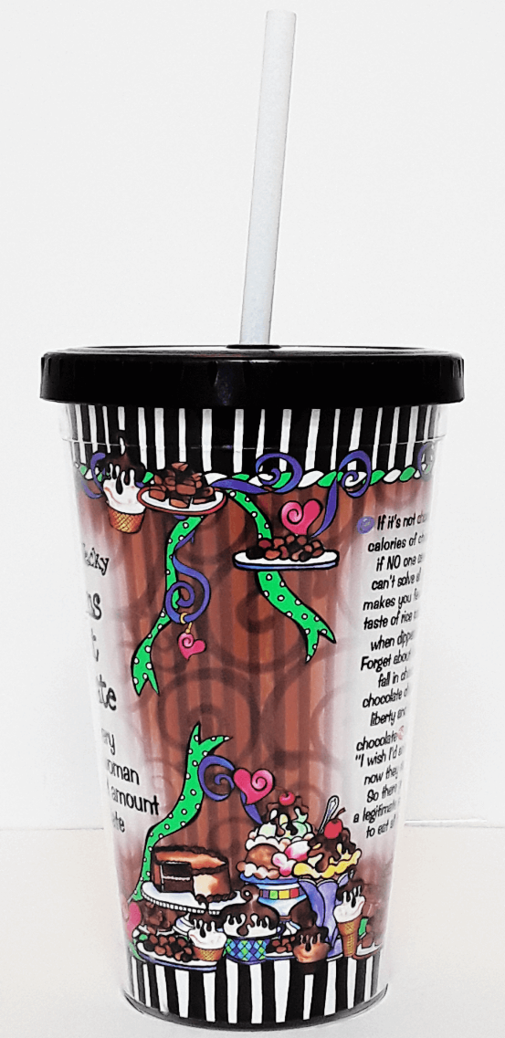 Wonderful Wacky Words COOL Cup - Reasons to Eat Chocolate