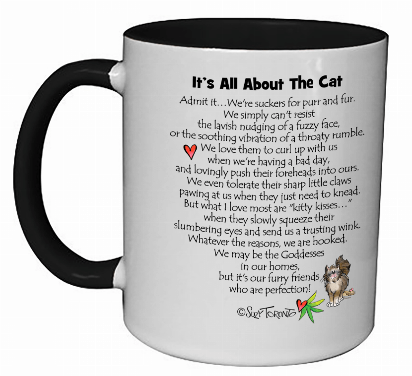 Wonderful Wacky Ceramic Mug - Best Friend CAT