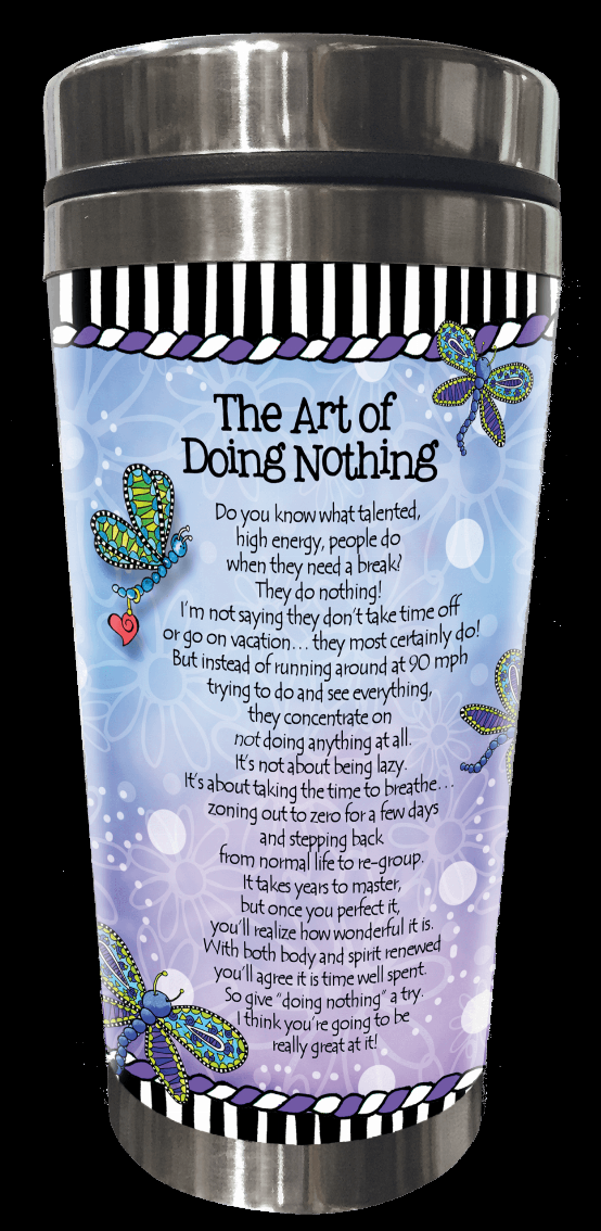 Wacky Stainless Steel Tumbler -  Art of Nothing