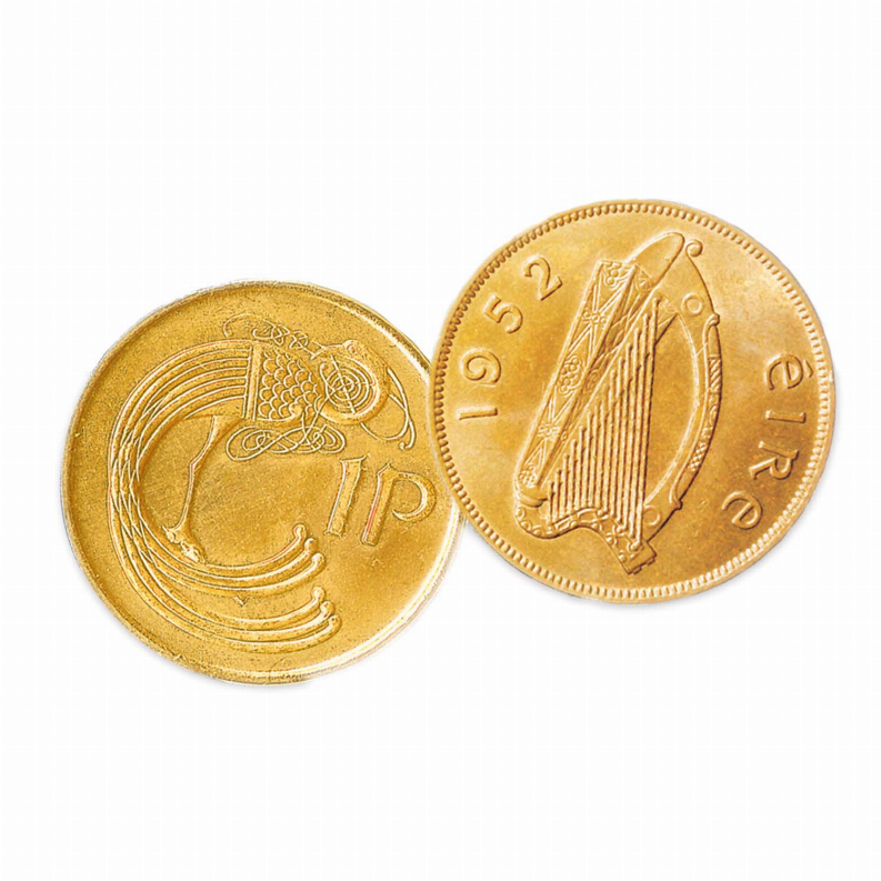 Bankers Bag of Lucky Irish Pennies