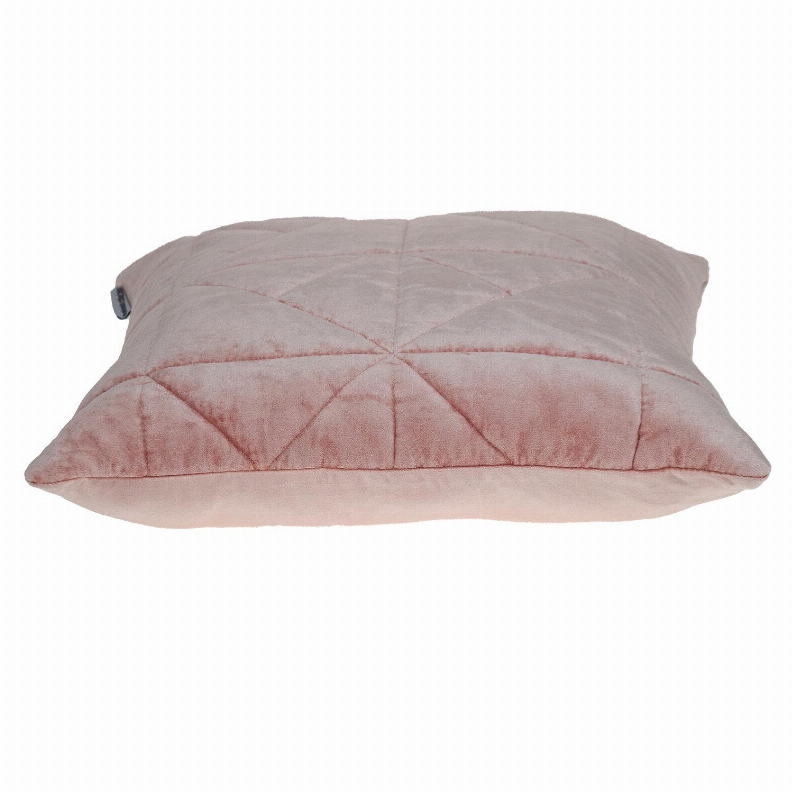 Parkland Collection Zoe Transitional Quilted Throw Pillow - 20" x 20" Pink
