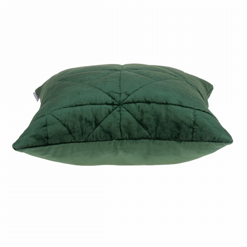 Parkland Collection Zoe Transitional Quilted Throw Pillow - 20" x 20" Green