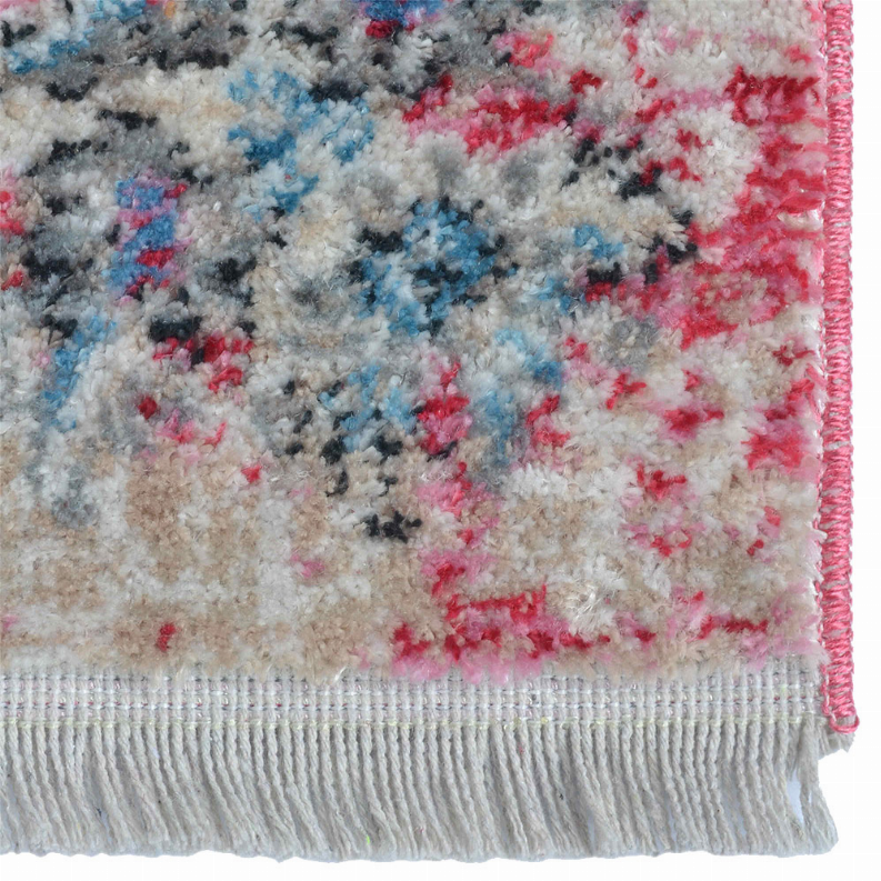 Rugsotic Carpets Machine Woven Crossweave Polyester Multicolor Area Rug Oriental - 2'x3'10'' Multicolor6
