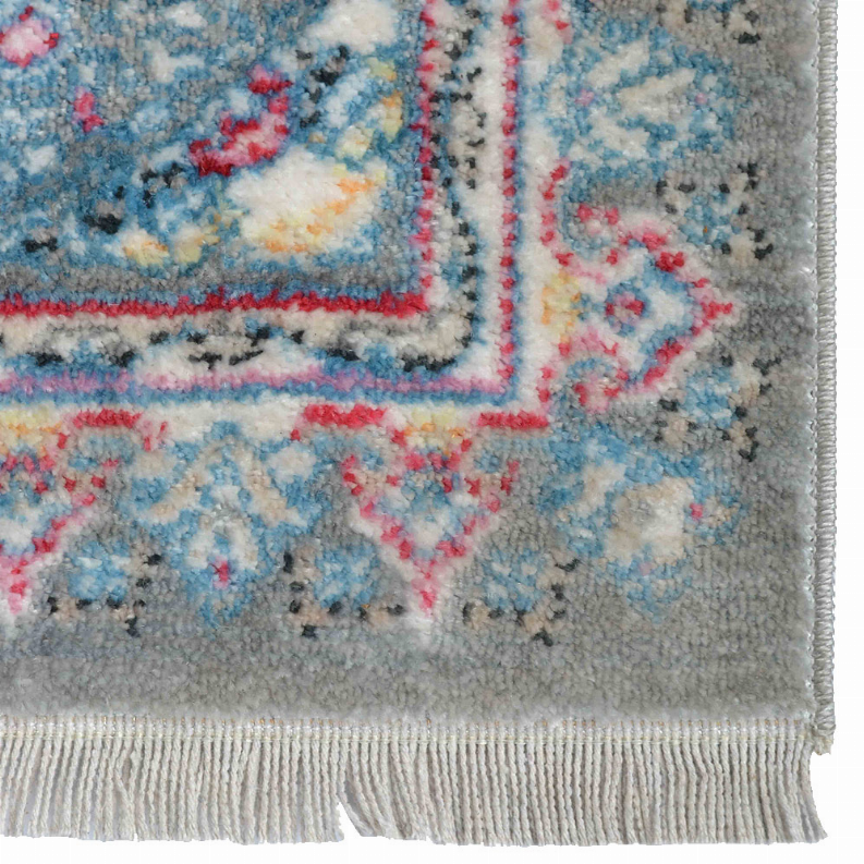 Rugsotic Carpets Machine Woven Crossweave Polyester Multicolor Area Rug Oriental - 2'x3'10'' Multicolor16