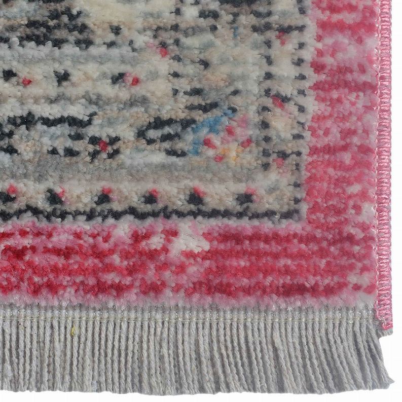 Rugsotic Carpets Machine Woven Crossweave Polyester Multicolor Area Rug Oriental - 6'x9' Multicolor11