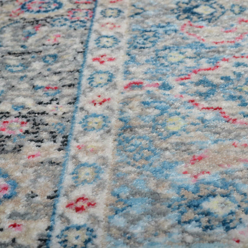 Rugsotic Carpets Machine Woven Crossweave Polyester Multicolor Area Rug Oriental - 8'x10' Multicolor10