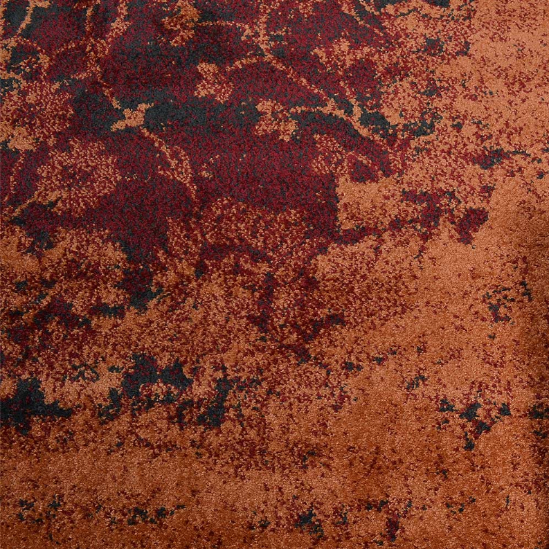 Rugsotic Carpets Machine Woven Heatset Polypropylene Area Rug Contemporary 10'x13' Orange