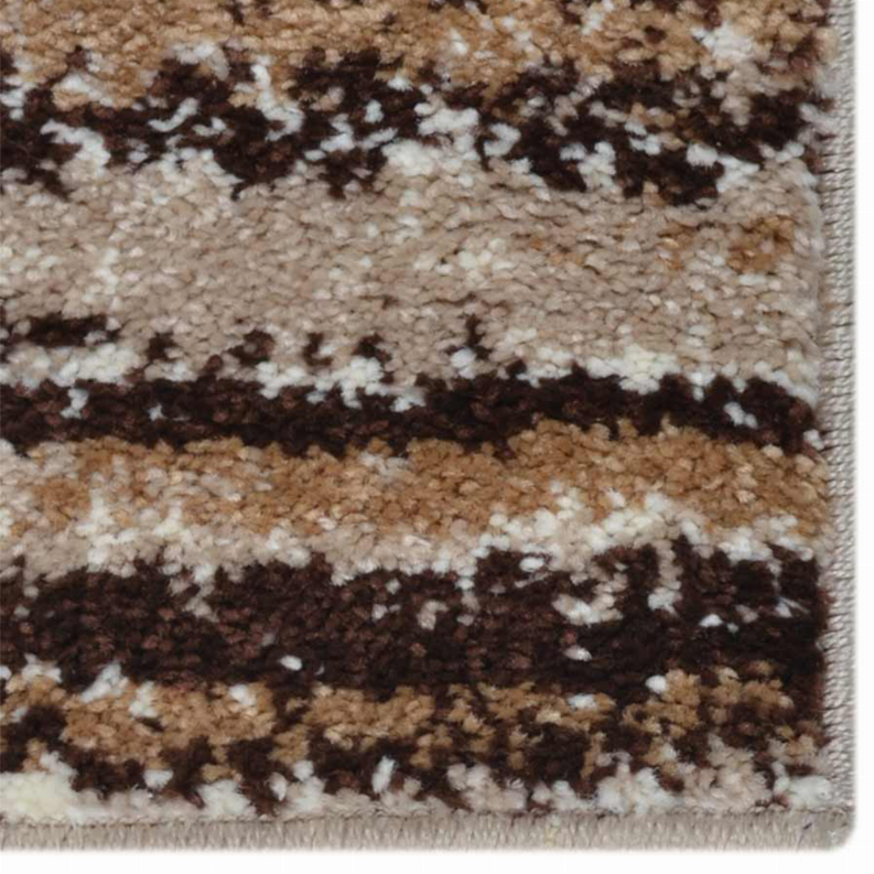 Rugsotic Carpets Machine Woven Heatset Polypropylene Area Rug Contemporary 4'4''x6'4'' Ivory Beige