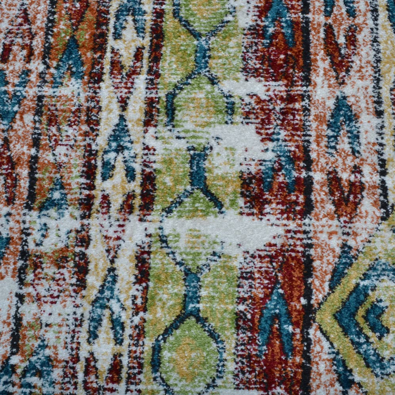 Rugsotic Carpets Machine Woven Heatset Polypropylene Area Rug Contemporary 8'x10' Multicolor3