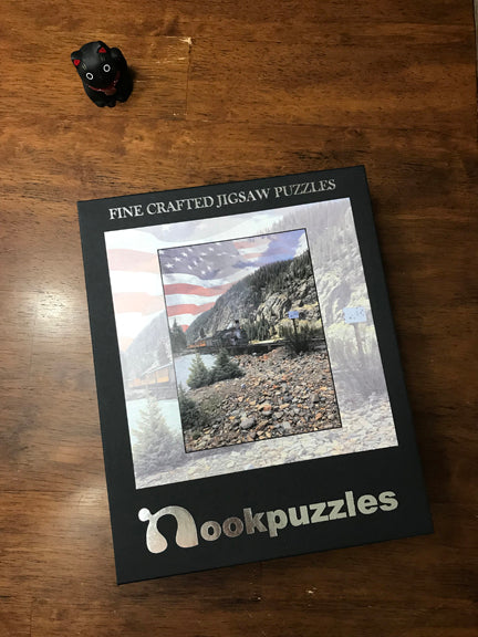 American Heritage Puzzle - Small - 10" x 13.5"Whimsical