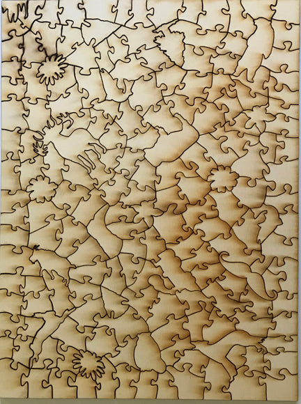 Mountain Side Puzzle - Large - 16"x22"Whimsical