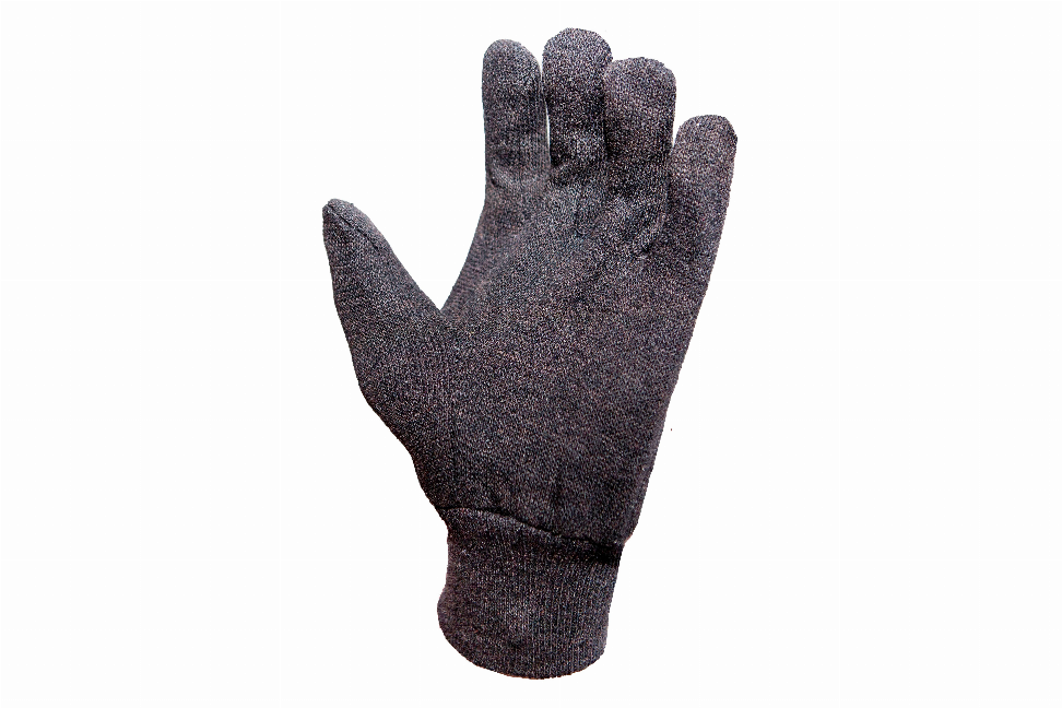 Heavy Weight 9OZ. Brown Jersey Work Gloves