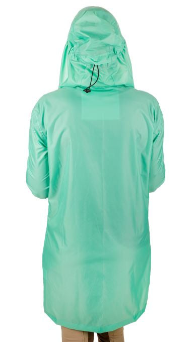 Equine Couture Ladies Downpour Rain Jacket 2X Sea Green