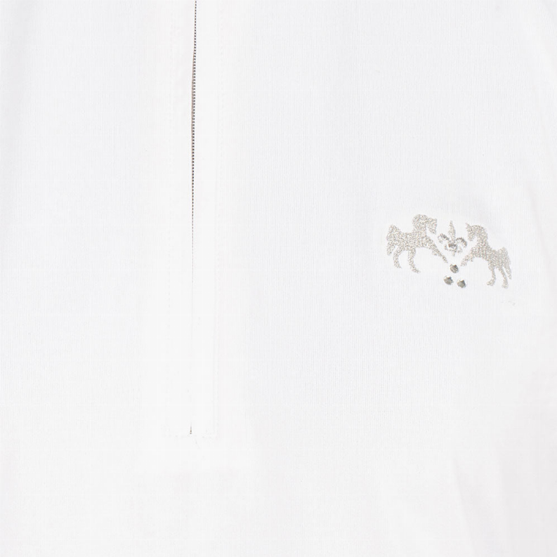 Equine Couture Ladies Giana EquiCool Short Sleeve Show Shirt M White