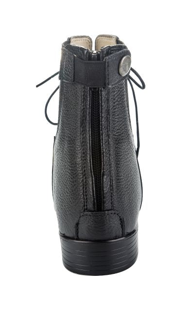 TuffRider Women Belmont Lace-Up High-Top Paddock Boots 10 Black
