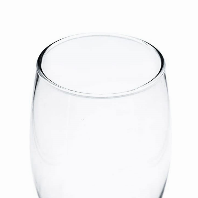 VERRE Clear Glass 10" Bullet Vase
