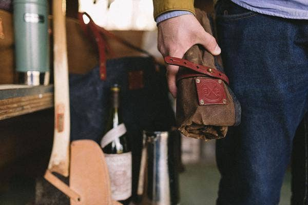 The Orville Waxed Canvas Tool Roll