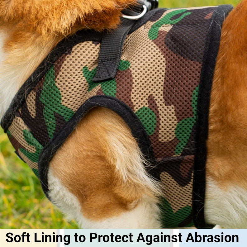 Mr. Peanut's PupTrek Small Dog/Cat Soft Mesh Step In Harness Vest