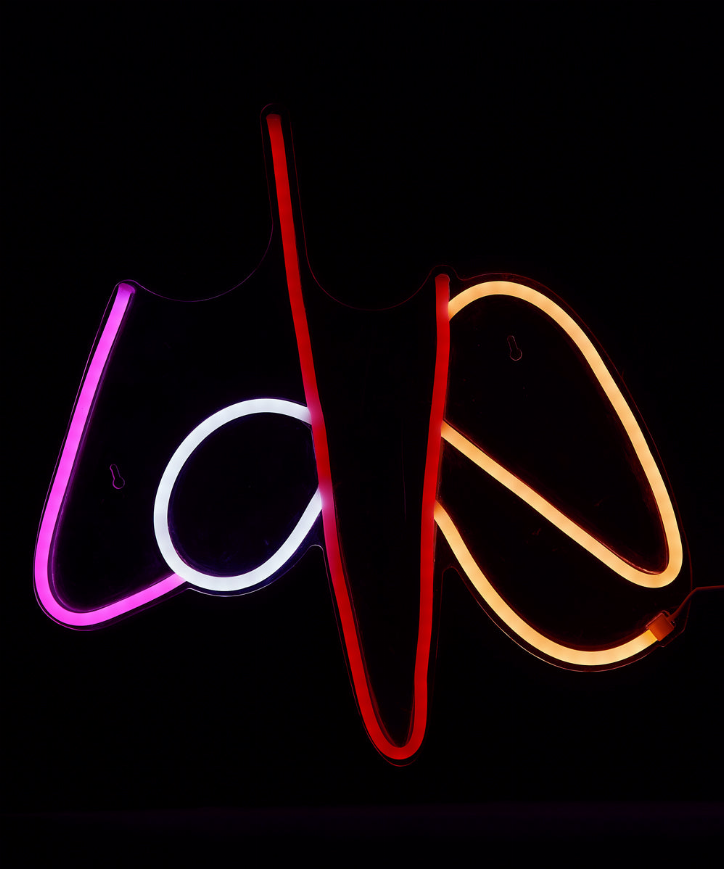 Love LED Neon Sign - Multi Color