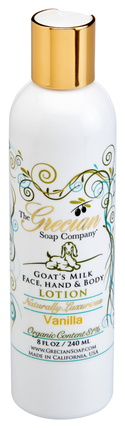Organic Goats Milk Lotion Milk & Honey
