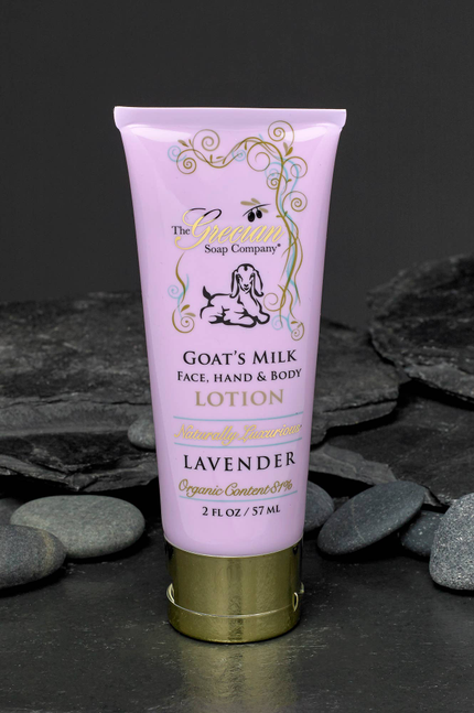 Organic Goats Milk Lotion Tubes Almond