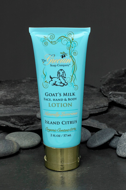 Organic Goats Milk Lotion Tubes Almond