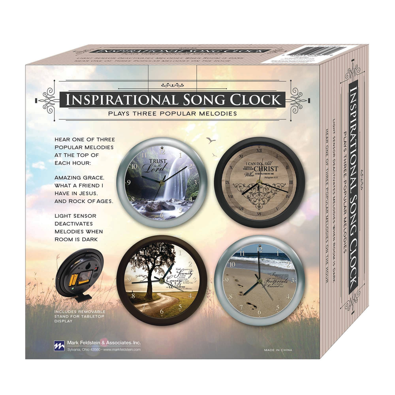 Trust In The Lord Musical Wall Clock 