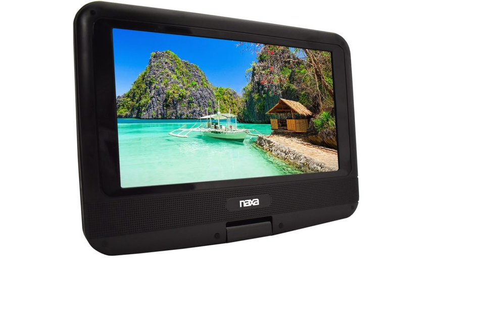 TFT LCD Swivel Screen Portable DVD Player with USB/SD/MMC Inputs
