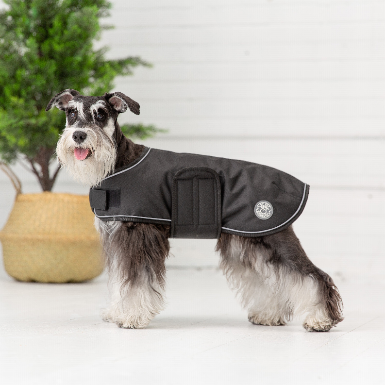GF Pet Dog Blanket Jacket Small Black