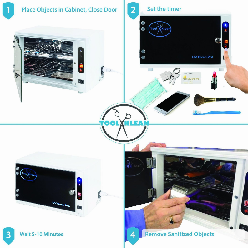 UV Sanitizer Cabinet -  UVC Light Oven Pro Sanitizer