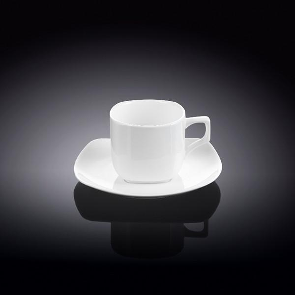 White 6 Oz | 180 Ml Tea Cup & Saucer