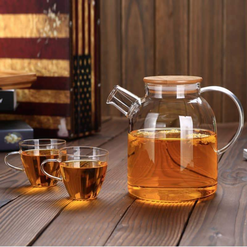 Wilmax Tea Pot - 54oz/1600ml Transparent