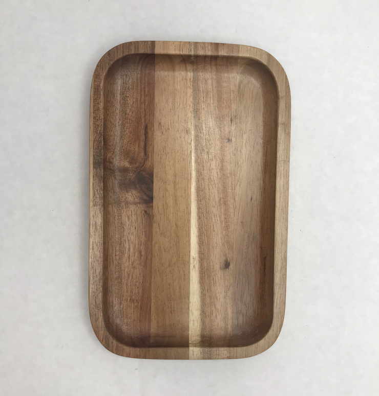 Acacia Serving rectangle tray / Dish 8" X 5"  Wood