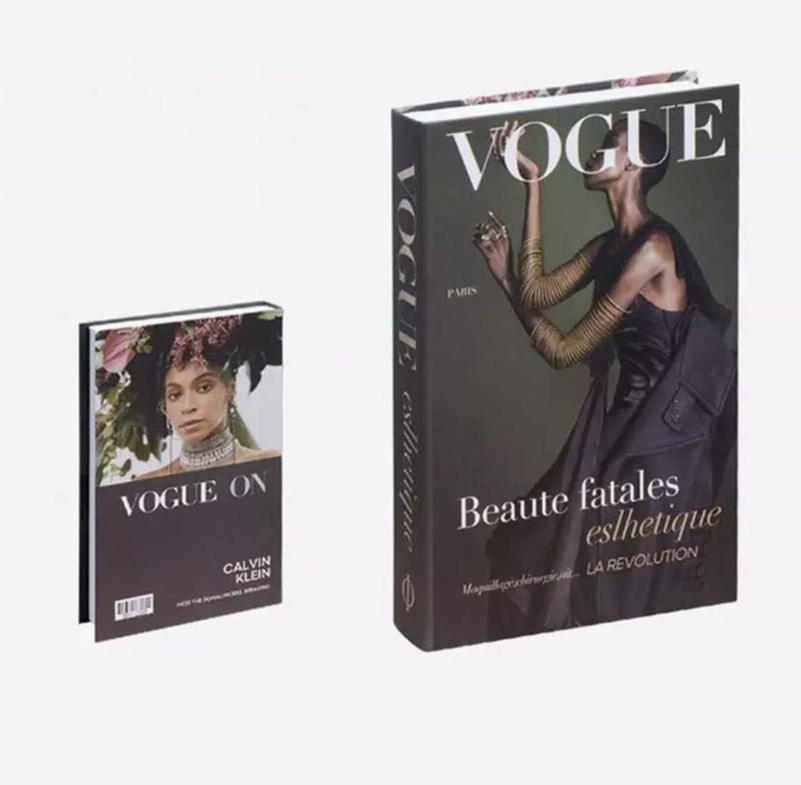 Faux Coffee Table Books - Faux Vogue
